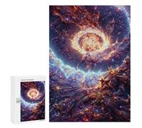 300 PCS Jigsaw Puzzle for Teenagerss Galactic Fusion Teenagers Puzzles Fun Games Analysis And Logic Christmas Birthday Gifts 300 PCS