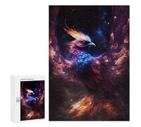 300 PCS Jigsaw Puzzle for Teenagerss Galactic Phoenix Rise Jigsaw for Adults Fun Games But Fun And Humorous Unique Birthday And Xmas Gifts 300 PCS