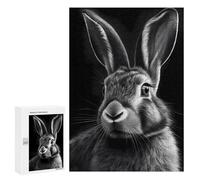 300 PCS Jigsaw Puzzle for Teenagerss Rabbit Bunny Jigsaw for Adults Fun Games But Fun And Humorous Unique Birthday And Xmas Gifts 300 PCS