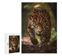 300 PCS Jigsaw Puzzle Jaguar in Amazon Rainforest-2 Jigsaw for Teenagers Hand Speed Race Wishlist with Santa Claus Toys Educational Games 300 PCS