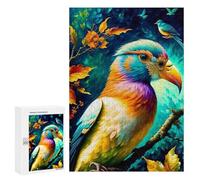 300 PCS Jigsaw Puzzles- Abstract Maintain Bird, Elegant, Fantasy, Intricate, Very Attractive, Beautiful, Hyperreal Jigsaw for Adults Relaxing Games Staycation Kill Time Deal As Gifts for The Whole Fam