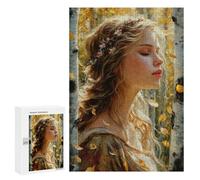 300 PCS Jigsaw Puzzles Autumn Enchanted Forest Fantasy Adult Jigsaw Puzzles Enhance Memory Educational Challenge Toys Educational Games 300 PCS