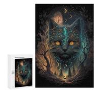 300 PCS Jigsaw Puzzles for Adults American Shorthair Cat Jigsaw for Adults Brain Teaser Game Birthday Present Difficult And Challenge 300 PCS