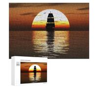 300 PCS Jigsaw Puzzles for Adults Ancient Sailing Ship Adult Jigsaw Anti-Stress Toys Perfect Decoration Difficult And Challenge 300 PCS