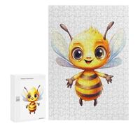 300 PCS Jigsaw Puzzles for Adults Bee Cute Jigsaw for Adults Brain Teaser Game Birthday Present Difficult And Challenge 300 PCS