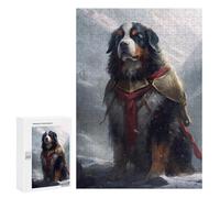 300 PCS Jigsaw Puzzles for Adults Bernese Mountain Viking Puzzle for Adults DIY Toys Precision Cutting Unique Gifts for Birthday And Christmas 300 PCS