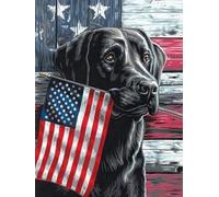 300 pcs Jigsaw Puzzles for Adults Black Dog Labrador Wooden Puzzle for Youth Children, Animal Puzzles DIY Home Decor Wall Art Family Game Decompress Toys Best Gift for Dog Lovers
