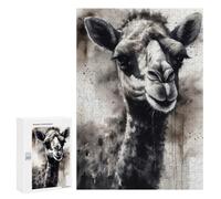 300 PCS Jigsaw Puzzles for Adults Camel Sahara Charm Jigsaw for Adults Brain Teaser Game Birthday Present Difficult And Challenge 300 PCS