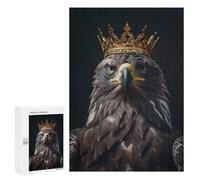 300 PCS Jigsaw Puzzles for Adults Eagle Bird King Jigsaw for Adults Brain Teaser Game Birthday Present Difficult And Challenge 300 PCS