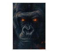 300 PCS Jigsaw Puzzles for Adults Fantasy Gorilla Glowing Adult Jigsaw Puzzle Brain Teaser Game Difficult Challenge Difficult And Challenge 300 PCS