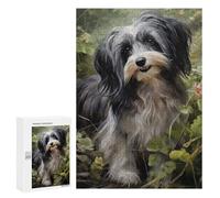 300 PCS Jigsaw Puzzles for Adults Havanese Dog Puzzles for Adults Fun Games Precision Cutting Birthday And Unique Gifts 300 PCS