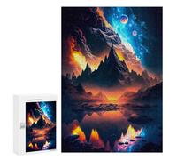 300 PCS Jigsaw Puzzles for Adults Highest Mountains Jigsaws for Adults DIY Toys Analysis And Logic Unique Gifts for Birthday And Christmas 300 PCS