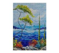 300 PCS Jigsaw Puzzles for Adults Illusion of Silence Teenagers Puzzles DIY Toys Difficult Challenge Birthday And Unique Gifts 300 PCS