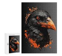 300 PCS Jigsaw Puzzles for Adults Jigsaw Crow Bird Animals Adult Puzzles Anti-Stress Toys Difficult Hard Challenging Game Gifts 300 PCS