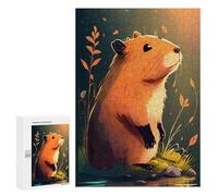 300 PCS Jigsaw Puzzles for Adults Jigsaw Cute Capybara Adult Puzzles Anti-Stress Toys Difficult Hard Challenging Game Gifts 300 PCS