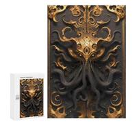 300 PCS Jigsaw Puzzles for Adults Jigsaw Devil Golden Cthulhu Adult Puzzles Relaxing Games Enhance Memory Christmas Birthday Gifts 300 PCS