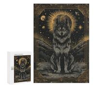 300 PCS Jigsaw Puzzles for Adults Lunar Sentinel Jigsaw for Adults Brain Teaser Game Birthday Present Difficult And Challenge 300 PCS