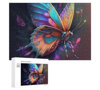300 PCS Jigsaw Puzzles for Adults Magical Butterfly Artwork Jigsaw for Adults Family Games Presents for Women Parent-child Interaction 300 PCS