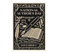 300 PCS Jigsaw Puzzles for Adults National Authors Day Illustration Puzzle for Adults Brain Teaser Game Wall Art Unique Gifts for Birthday And Christmas 300 PCS