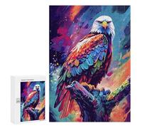 300 PCS Jigsaw Puzzles for Adults Rainbow Eagle Jigsaw for Adults Brain Teaser Game Birthday Present Difficult And Challenge 300 PCS