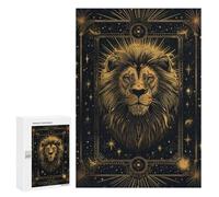 300 PCS Jigsaw Puzzles for Adults Regal Leo Jigsaw for Adults Brain Teaser Game Birthday Present Difficult And Challenge 300 PCS