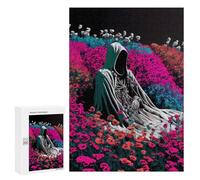 300 PCS Jigsaw Puzzles for Adults Resting Reaper Jigsaws for Adults DIY Toys Analysis And Logic Unique Gifts for Birthday And Christmas 300 PCS