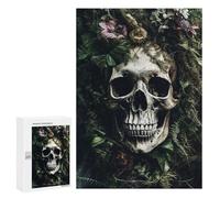 300 PCS Jigsaw Puzzles for Adults Skull Head 4 Puzzle for Adults Anti-Stress Toys A Work of Art Difficult And Challenge 300 PCS