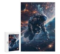 300 PCS Jigsaw Puzzles for Adults Space Scuba Diver Jigsaw for Adults Brain Teaser Game Birthday Present Difficult And Challenge 300 PCS