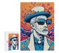 300 PCS Jigsaw Puzzles for Adults Stylish Man Jigsaw for Adults Brain Teaser Game Birthday Present Difficult And Challenge 300 PCS