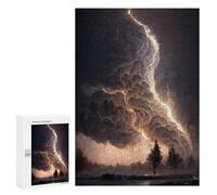 300 PCS Jigsaw Puzzles for Adults Teenagerss Apocalyptic Storm Jigsaw Puzzle Toy Wall Decor Wall Art Birthday And Unique Gifts 300 PCS