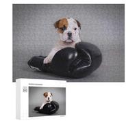 300 PCS Jigsaw Puzzles for Adults Teenagerss Bulldog Boxer Jigsaw Hands-on Game Hand Speed Race Unique Gifts for Birthday And Christmas 300 PCS