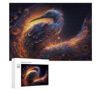 300 PCS Jigsaw Puzzles for Adults Teenagerss Enchanted Feathered Serpent Puzzles for Adults Hands-on Game Precision Cutting Parent-child Interaction 300 PCS