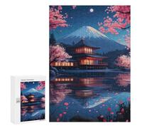 300 PCS Jigsaw Puzzles for Adults Teenagerss Epic Scenic Reflection Jigsaw Puzzle Toy Wall Decor Wall Art Birthday And Unique Gifts 300 PCS