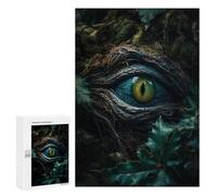 300 PCS Jigsaw Puzzles for Adults Teenagerss Forest Dragons Emerald Eye Jigsaw Puzzle Toy Wall Decor Wall Art Birthday And Unique Gifts 300 PCS