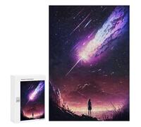 300 PCS Jigsaw Puzzles for Adults Teenagerss Galaxy Meteor Sunset Jigsaw Puzzle Toy Wall Decor Wall Art Birthday And Unique Gifts 300 PCS