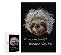 300 PCS Jigsaw Puzzles for Adults Teenagerss Professor Sloth Jigsaw Puzzle Toy Wall Decor Wall Art Birthday And Unique Gifts 300 PCS