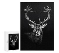 300 PCS Jigsaw Puzzles for Adults Teenagerss Rocky Mountain Elk Jigsaw Hands-on Game Hand Speed Race Unique Gifts for Birthday And Christmas 300 PCS