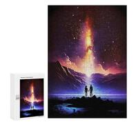 300 PCS Jigsaw Puzzles for Adults Teenagerss The Event Horizon Lovers Jigsaw Puzzle Toy Wall Decor Wall Art Birthday And Unique Gifts 300 PCS
