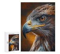 300 PCS Jigsaw Puzzles for Adults Teenagerss Wild Eagle Portrait Jigsaw Puzzle Toy Wall Decor Wall Art Birthday And Unique Gifts 300 PCS