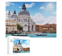 300 PCS Jigsaw Puzzles for Adults Venice Grand Canal Gondolas Puzzles for Adults DIY Toys Home Decoration Difficult And Challenge 300 PCS