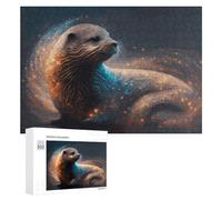 300 PCS Jigsaw Puzzles for Adults Whale of A Night Cityscape Teenagers Puzzles Hands-on Game Improve Memory Parent-child Interaction 300 PCS