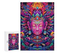 300 PCS Jigsaw Puzzles for Teenagers Colorful Spiritual Artwork Puzzles for Teenagers Precision Cutting Help The Brain Exercise Stress Reduction Gifts 300 PCS