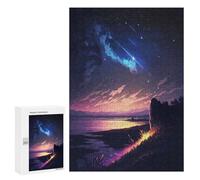 300 PCS Jigsaw Puzzles for Teenagerss Anime Galaxy View Adult Jigsaw Toy Wall Decor Precision Cutting Unique Birthday And Gifts 300 PCS