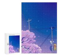 300 PCS Jigsaw Puzzles for Teenagerss Anime Vaporwave Puzzles for Adults Brain Teaser Game Analysis And Logic Christmas Birthday Gifts 300 PCS