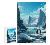 300 PCS Jigsaw Puzzles for Teenagerss Beautiful Penguins Adult Jigsaw Toy Wall Decor Precision Cutting Unique Birthday And Gifts 300 PCS