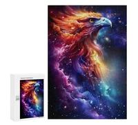 300 PCS Jigsaw Puzzles for Teenagerss Cosmic Eagles Flight Adult Jigsaw Toy Wall Decor Precision Cutting Unique Birthday And Gifts 300 PCS