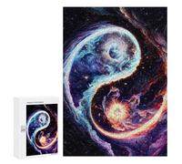 300 PCS Jigsaw Puzzles for Teenagerss Cosmic Yin-Yang Portal-2 Jigsaws for Adults Relax Games Wall Decoration Help The Brain Exercise 300 PCS