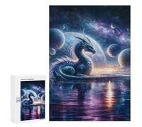300 PCS Jigsaw Puzzles for Teenagerss Creator Dragons Cosmos Jigsaw for Adults Hands-on Game Difficult Hard Unique Birthday And Gifts 300 PCS