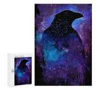 300 PCS Jigsaw Puzzles for Teenagerss Crow Ravens Puzzles for Adults DIY Toys Difficult Challenge Stress Reduction Gifts 300 PCS