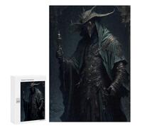 300 PCS Jigsaw Puzzles for Teenagerss Dark Medieval Wizard Jigsaw Puzzle Toy Wall Decor Difficult Hard Unique Birthday And Xmas Gifts 300 PCS